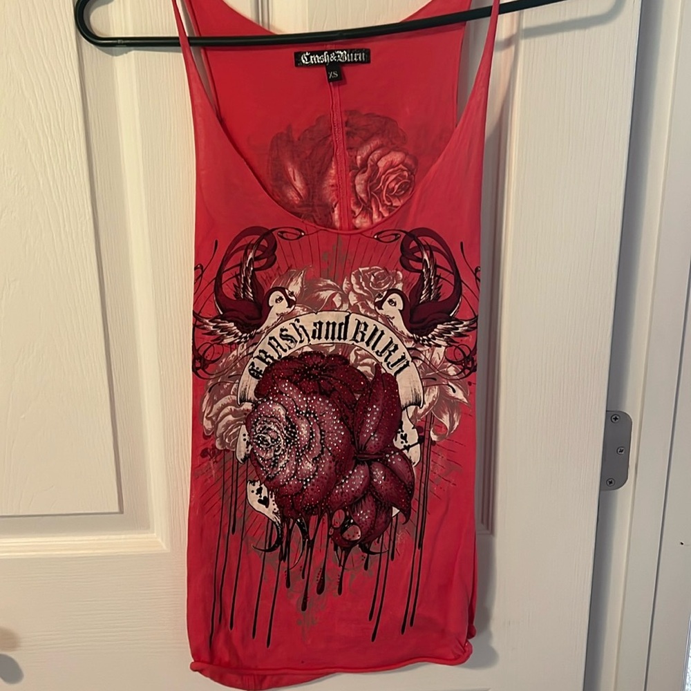 Crash & Burn Tank Top
